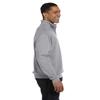 Jerzees 8 oz. 50/50 Quarter-Zip Cadet Collar Sweatshirt (995M) Oxford, M view 1