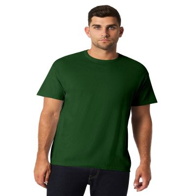 Gildan Heavy Cotton 5.3 Ounce T-Shirt - Large - Forest Green
