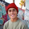 DALIX 12" Premium Knit Cuff Beanie in Red view 4