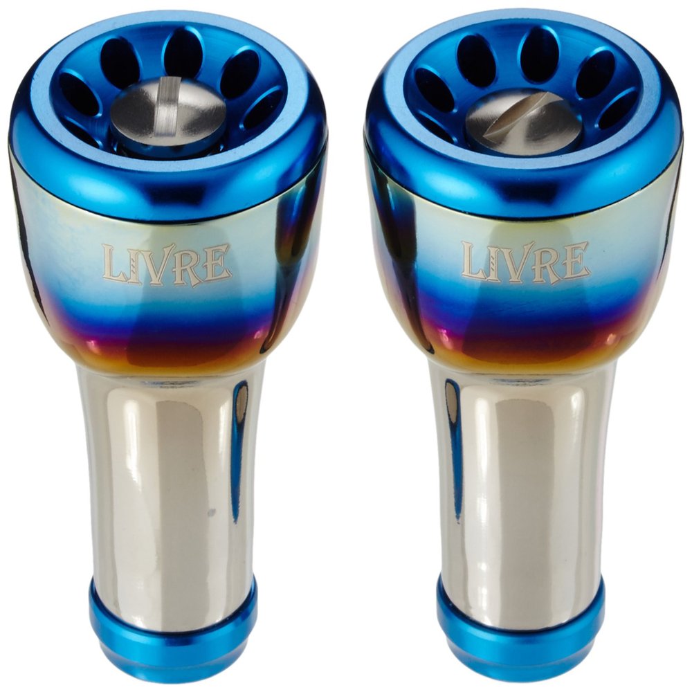 Livre Reel Knob Single (Fortessimo) 1 Piece (Fire+Blue C)