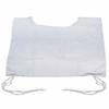 100% Poly Cotton Tallit Kattan Round Neck Two Holes Size 8 with Handmade Tzitzis Ashkenaz Tied view 1
