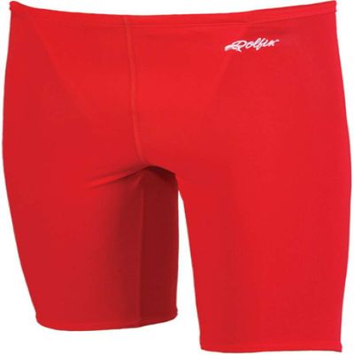 Dolfin Solid Xtra Life Lycra Jammer Male (Red, 36)