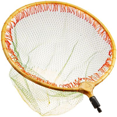Orlando New Wooden Round Ball Frame with Double Step Net, 15.7-17.7 inches (40-45 cm)