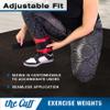 The Cuff Original Adjustable Ankle and Wrist Weight for Training, Dance, Running, Cardio, Aerobics, Toning, and Physical Therapy for Men and Women, 12.5 lb, Green view 4