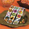 1 1/2" Halloween Stickers for Kids, 3 Rolls, 100 Paper Stickers Each Perfect for Parties view 2