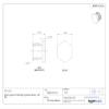 GF Piping Systems PVC Pipe Fitting, Plug, Schedule 80, Gray, 1" NPT Male view 2