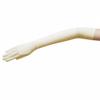 ZaZa Bridal 19.5" Long Stretch Dull Matte Satin Gloves No Shine, Elegant Look-Ivory view 1