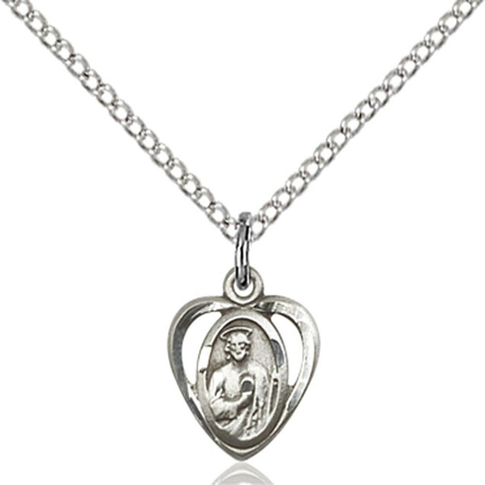 Heartland Store St. Jude Medal, Sterling Silver| USA Made