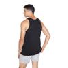 American Apparel Men Fine Jersey Tank Size L Black view 3