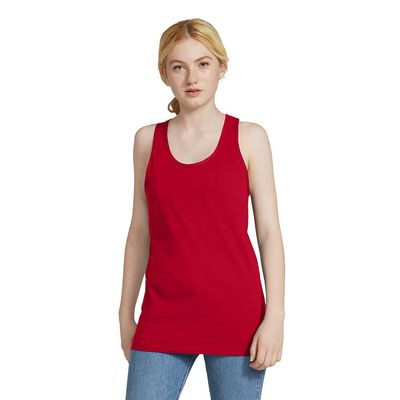 American Apparel Men Fine Jersey Tank Size XL Red