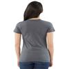 American Apparel Unisex Fine Jersey Short Sleeve T-Shirt, Asphalt, Small view 2