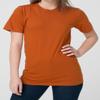 American Apparel Unisex Fine Jersey Short Sleeve T-Shirt, Asphalt, Small view 4