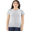 American Apparel Unisex Fine Jersey Short Sleeve T-Shirt, Heather Grey, Small view 1