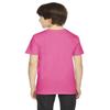 American Apparel Boys Fine Jersey Short-Sleeve T-Shirt (2201) -FUCHSIA -12 view 3