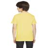 American Apparel Boys Fine Jersey Short-Sleeve T-Shirt (2201) -LEMON -12 view 2