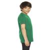 American Apparel Youth Fine Jersey Short Sleeve T-Shirt - Kelly Green / 10 Years view 2