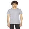 American Apparel AmApl YTH Jrsy SS Tee HtrGrey Y8 view 1