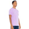 American Apparel Poly-Cotton Short Sleeve Crew Neck, Heather Cranberry, Small view 2