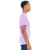 American Apparel Poly-Cotton Short Sleeve Crew Neck, Heather Cranberry, Small view 3