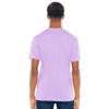 American Apparel Poly-Cotton Short Sleeve Crew Neck, Heather Cranberry, Small view 4