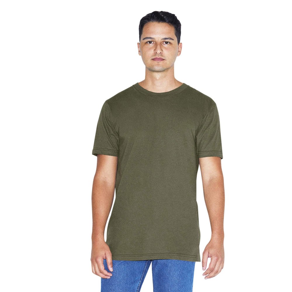 American Apparel Unisex Fine Jersey Short-Sleeve T-Shirt M LIEUTENANT