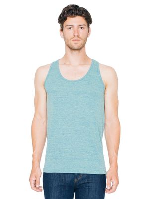 American Apparel Unisex Tri-Blend Tank, Tri/Lemon, X-Small