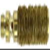Pro-Shot Products .410 Gauge Chamber Brush, Gold, 410 Bore (PG410) view 1