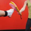 Lion Martial Arts Split Double Kick Paddle (Pink) view 2