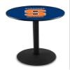 Holland Bar Stool Co. Syracuse University Round Pub Table in Black (28 in. Dia. x 36 in. H) view 1