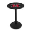 Holland Bar Stool Co. Miami University (OH) Pub Table (28 in. Dia. x 36 in. H (62 lbs.)) view 1