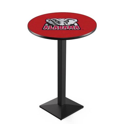 Holland Bar Stool Co. L217-36" Black Wrinkle Alabama Pub Table