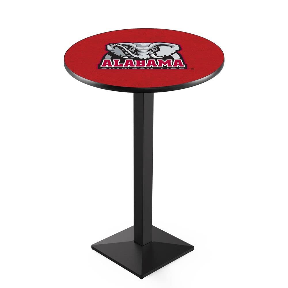 Holland Bar Stool Co. L217-36" Black Wrinkle Alabama Pub Table
