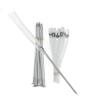 Trail Chasers Ground Markers White 6 Inch Marking Whiskers with Lightweight, Non-Rust, Aluminum Stakes (Pkg of 10) view 1