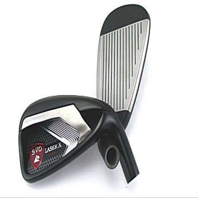 Sun Valley Golf SVG Sports LaserX 8 Iron Head Only - Chrome/Black 431 SS