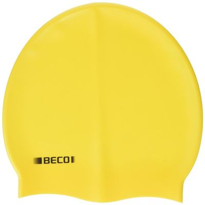 Beco Unisex - Silicone Swim HAT Yellow, Yellow, One Size UK