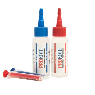 PROKTE Fishing Rod Building Thread Finish (4 oz. Kit)