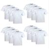 Pro Club Men's 12-Pack Heavyweight Cotton Short Sleeve Crew Neck T-Shirt, White, X-Large view 1