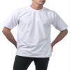 Pro Club Men's 12-Pack Heavyweight Cotton Short Sleeve Crew Neck T-Shirt, White, X-Large view 3