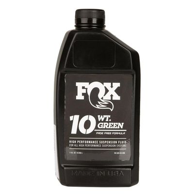 Fox Racing Shox 10 WT. Suspension Fluid - 32oz. Green, One Size
