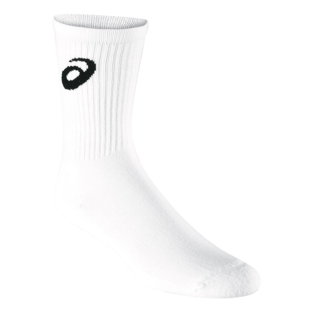 ASICS Team Crew Sock, White, X-Large
