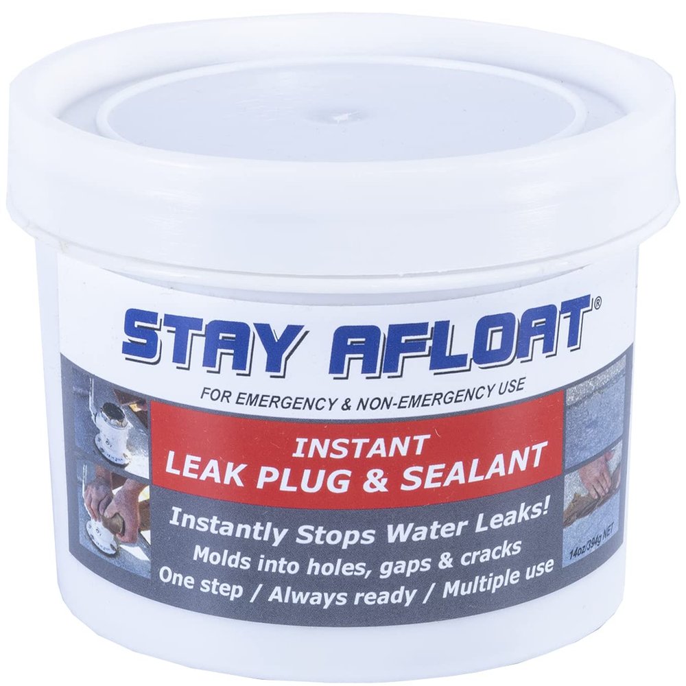 SeaKits Stay Afloat Marine Water Leak Plug and Sealant for Emergency Boat Repair