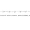 12 inches .925 Sterling Silver Twisted Wire Footage Link Footage Chain / Findings / Bright view 1