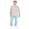 American Apparel Men Fine Jersey Crewneck T-Shirt Size XL New Silver view 4