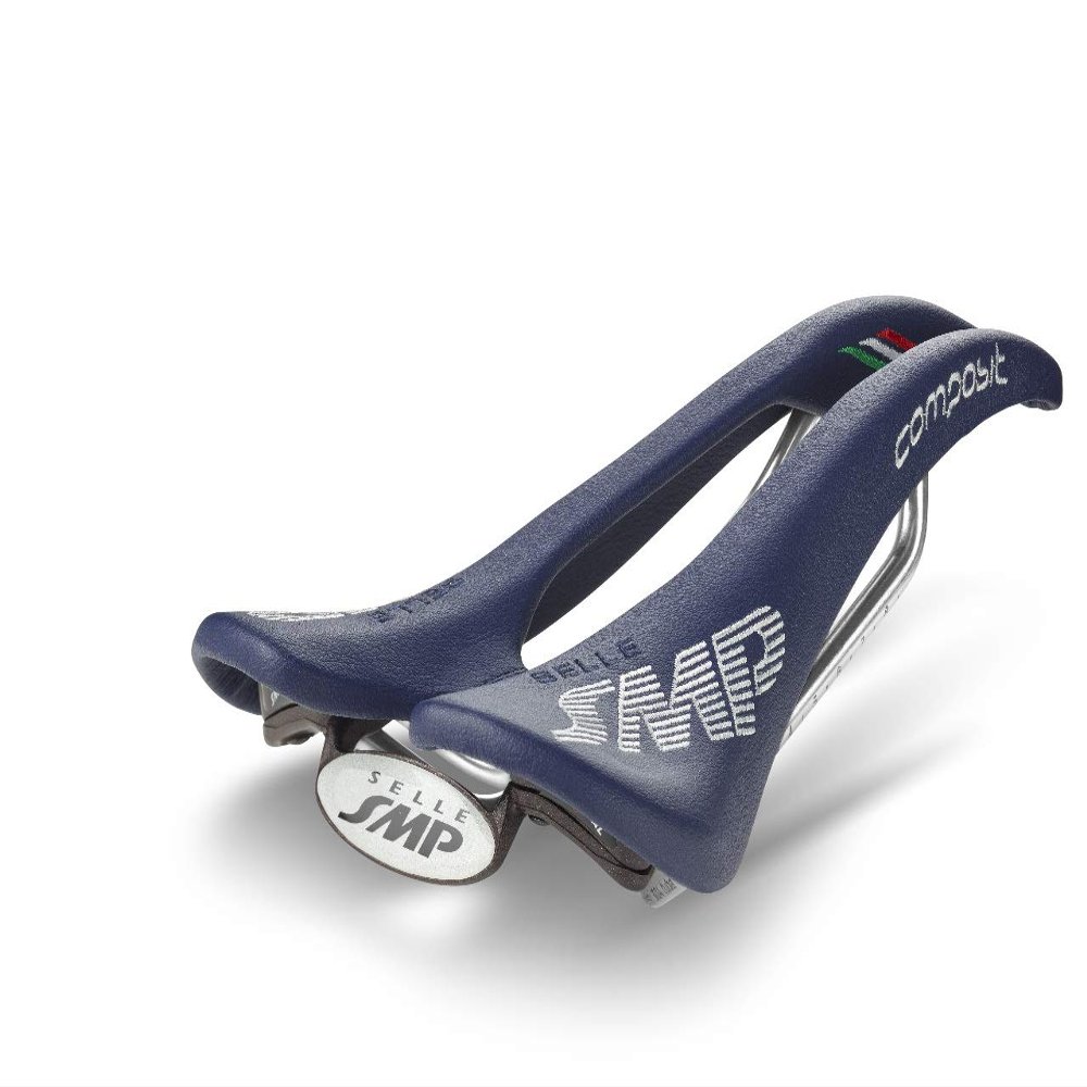 Selle SMP Composit Saddle with Carbon Fiber Rails (Blue)