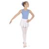 EUROTARD Girls Mock Wrap Skirt (White, Medium) - 10127 view 1