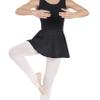 EUROTARD Girls Mock Wrap Skirt (Black, X-Large) - 10127 view 1