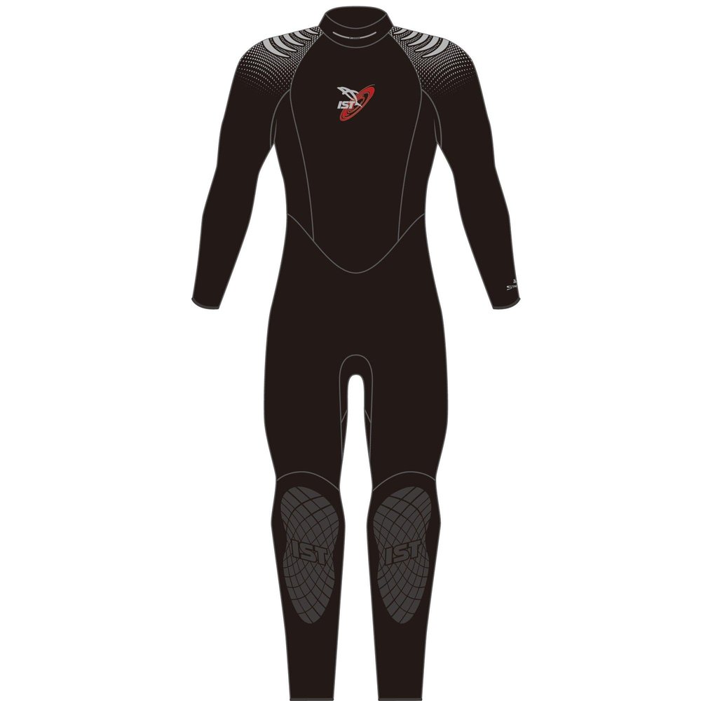 3mm Men Full Super Stretch Jumpsuit Full Long Wetsuit - Scuba divng, snorkling, Water Sport - Size S