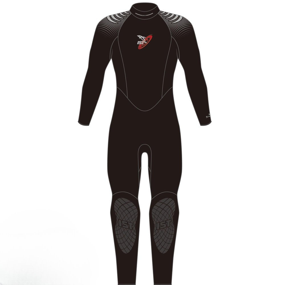 IST 3mm Women Full Super Stretch Jumpsuit Full Long Wetsuit - Scuba divng, snorkling, Water Sport - Size 9