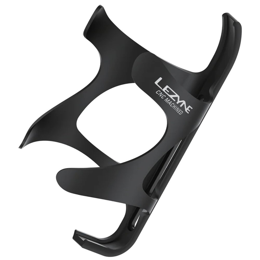 LEZYNE CNC Cage Al Black/Bead Blast, One Size