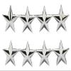 Air Force / Army General Collar Device Rank Insignia Pair view 1